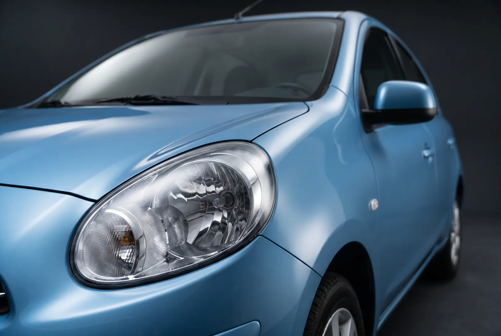 Detail van een Chevrolet Spark